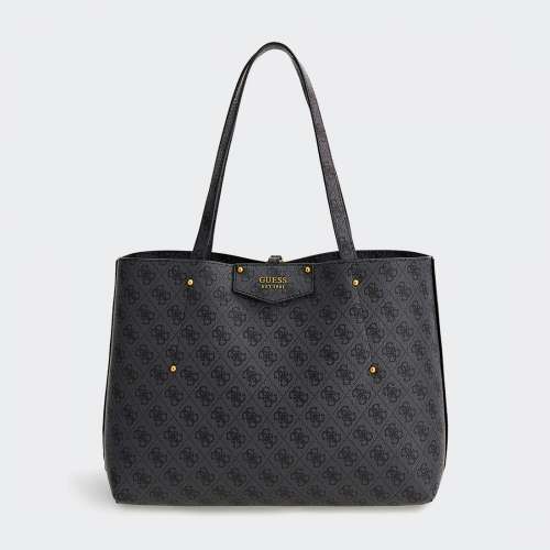 MALA GUESS ECO BRENTON TONTE COAL LOGO