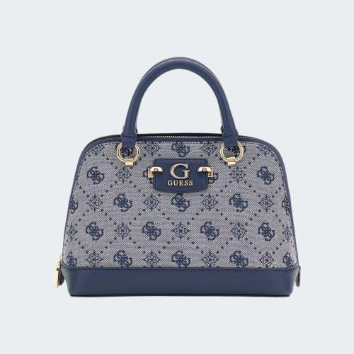 MALA GUESS SATCHEL NAVY LOGO