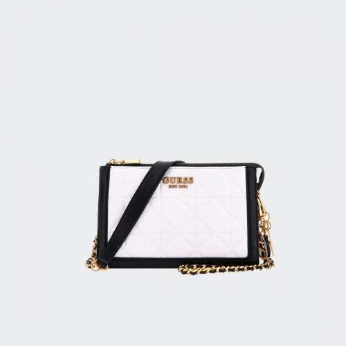 MALA GUESS ABEY MULTI CROSSBODY WHITE