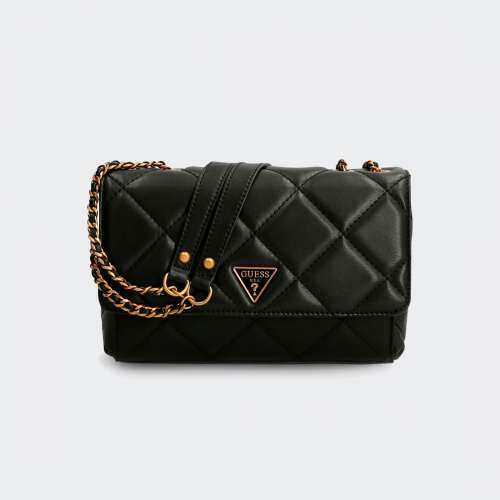 MALA GUESS CESSILY QUILTED CROSSBODY BLA