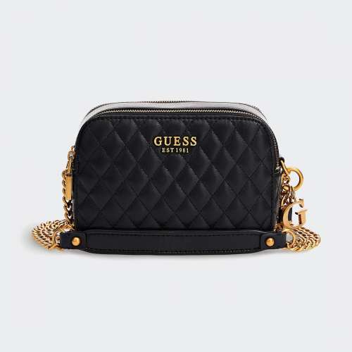 MALA GUESS MAILA MINI CROSSBODY BLACK