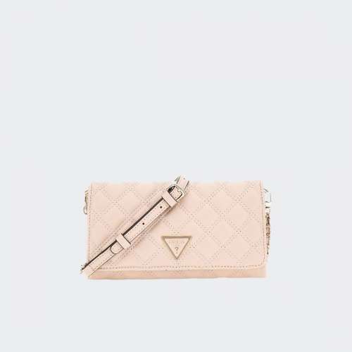 MALA GUESS GIULLY CROSSBODY LIGHT BEIGE