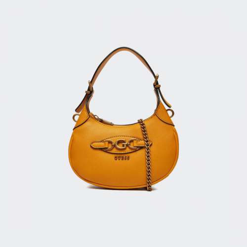 MALA GUESS MALVA MINI HOBO COGNAC