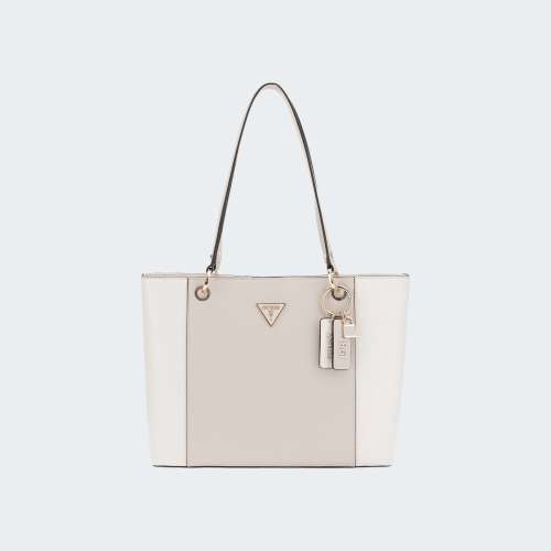 MALA GUESS NOELLE TOTE OFF WHITE TAUPE