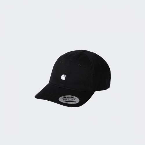 BONÉ CARHARTT WIP MADISON LOGO BLACK/WHITE