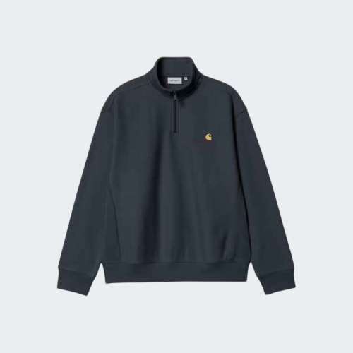 SWEATSHIRT CARHARTT WIP AMERICAN SCRIPT HALF ZIP