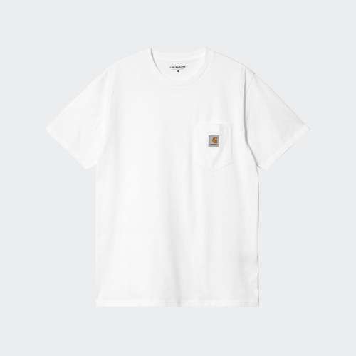 TSHIRT CARHARTT WIP POCKET WHITE