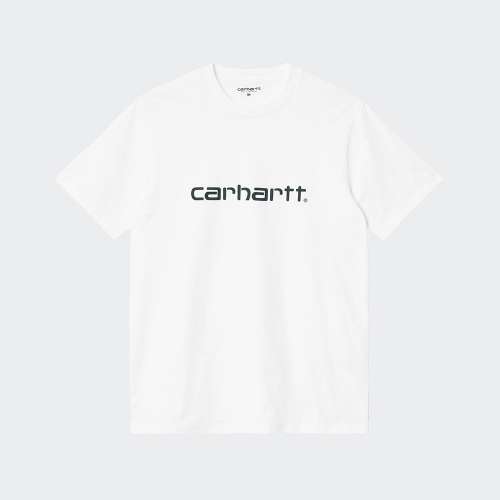 TSHIRT CARHARTT WIP SCRIPT WHITE/BLACK