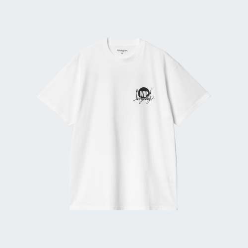 TSHIRT CARHARTT CATALOGUE WHITE/BLACK