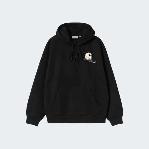 HOODIE CARHARTT JAKE GARCIA BLACK