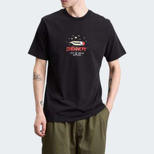 TSHIRT CARRHART ROMANCE BLACK