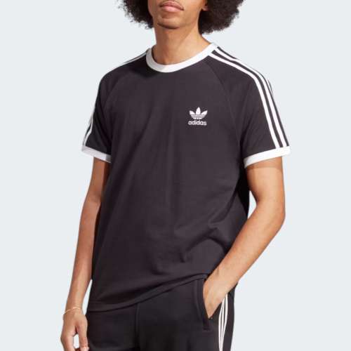 TSHIRT ADIDAS 3 STRIPES BLACK