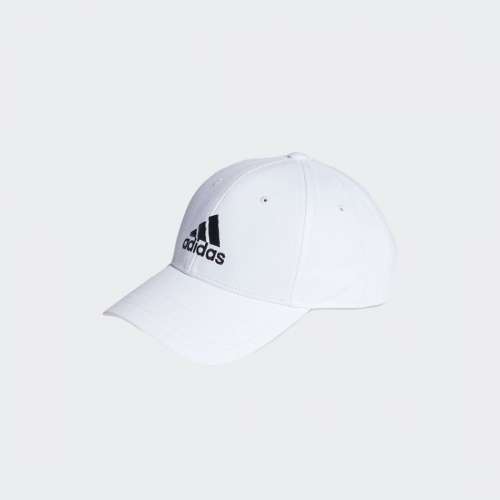 BONÉ ADIDAS BBALL WHITE/BLACK