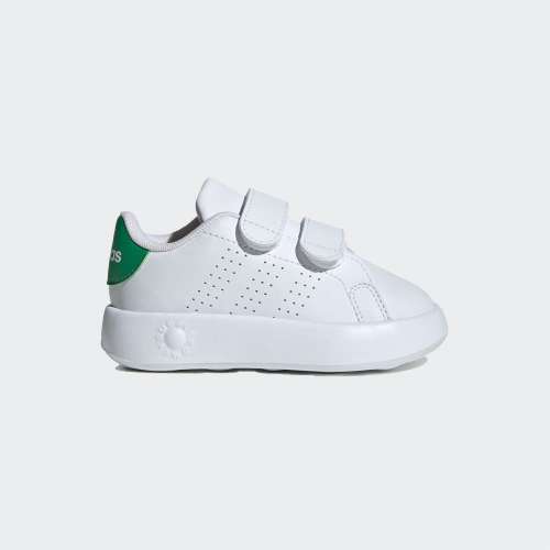 ADIDAS ADVANTAGE FTWWHT/FTWWHT/GREEN