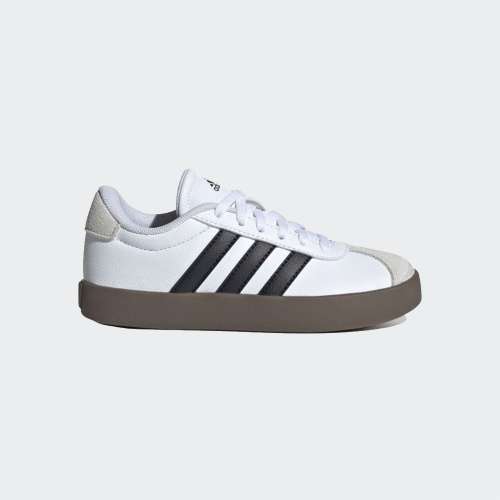 ADIDAS VL COURT 3.0 K FTWWHT/BLACK/GREONE