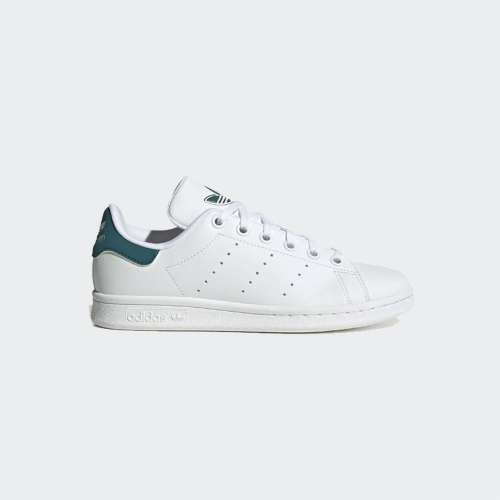 ADIDAS STAN SMITH J FTWWHT/FTWWHT/LEGTEA