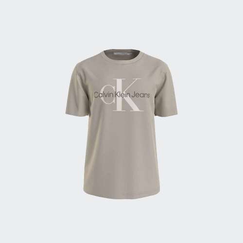 TSHIRT CALVIN KLEIN SEASONAL MONOLOGO LUNAR ROCK