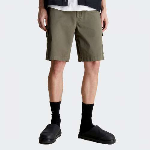 CALÇÕES CALVIN KLEIN CARGO DUSTY OLIVE