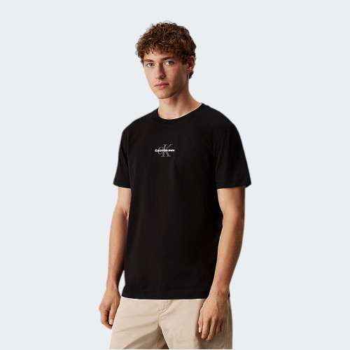 TSHIRT CALVIN KLEIN MONOLOGO CK BLACK