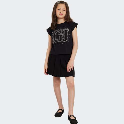 TSHIRT GUESS MIDI JBLK