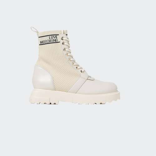 BOTAS LOVEMOSCHINO JA24324G0HIY6 BEIGE