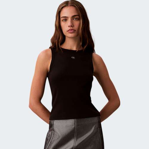 TOP CALVIN KLEIN WOVEN LABEL