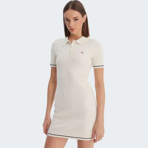 VESTIDO CALVIN KLEIN MICROCABLE