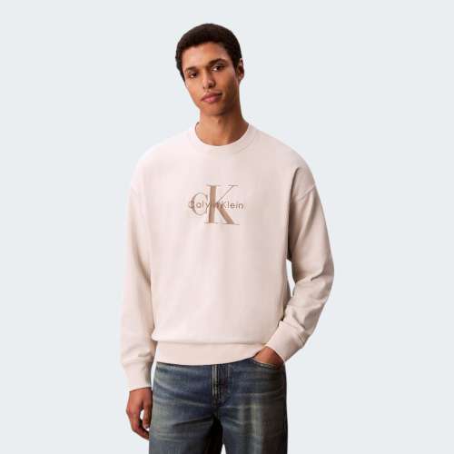 SWEATSHIRT CALVIN KLEIN MONOLOGO TERRY