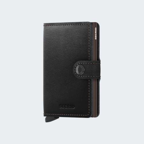 CARTEIRA SECRID MINIWALLET BLACK BROWN