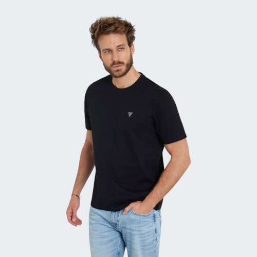 TSHIRT GUESS PATCH BLK
