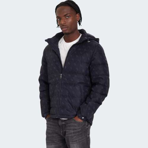  BLUSAO GUESS MONOGRAM PUFFA