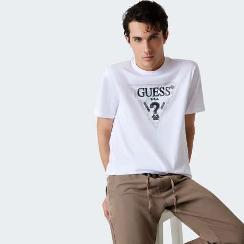 TSHIRT GUESS CN TRAINGLE