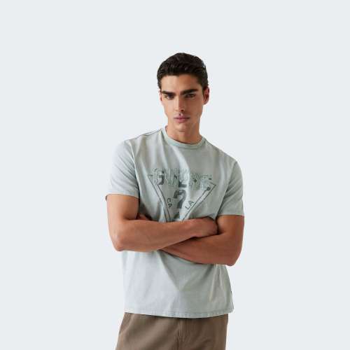 TSHIRT GUESS INSET LOGO