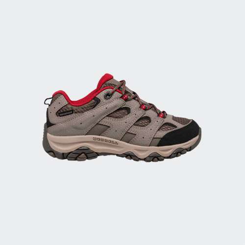 MERRELL MOAB 3 LOW WTRPF BOULDER/RED