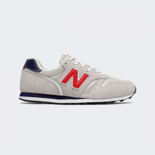 NEW BALANCE 373 OFF WHITE/RED