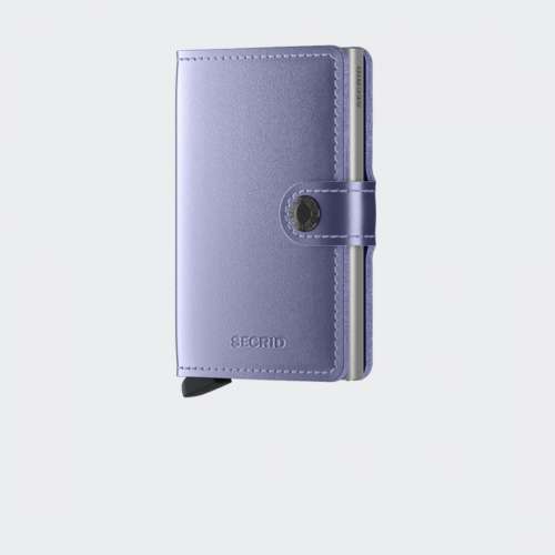 CARTEIRA SECRID MINIWALLET METALLIC LILA