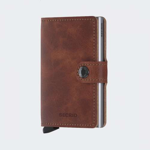 CARTEIRA SECRID MINIWALLET VINTAGE BROWN