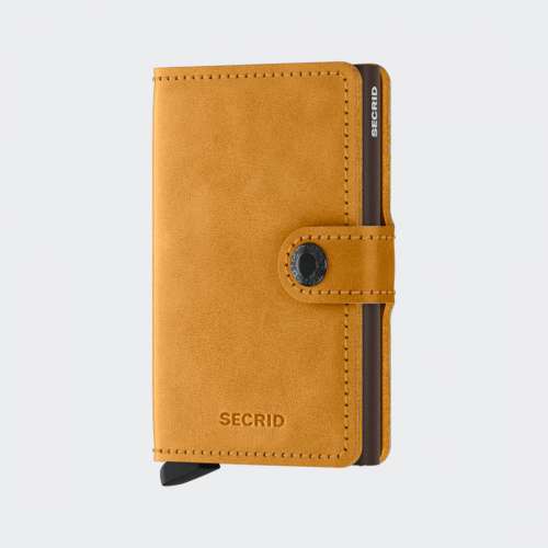 CARTEIRA SECRID MINIWALLET VINTAGE OCHRE