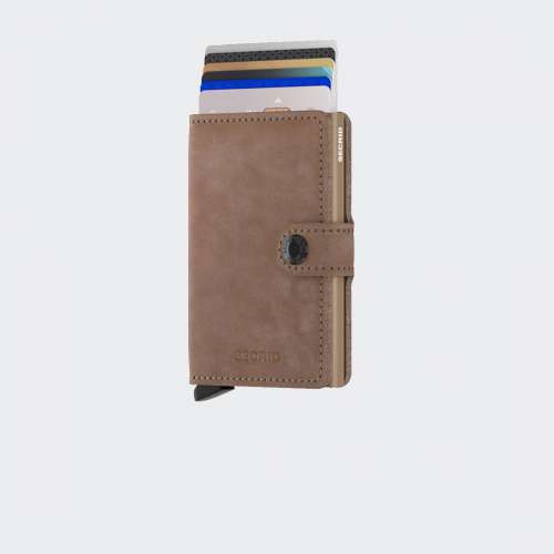 CARTEIRA SECRID MINIWALLET VINTAGE TAUPE