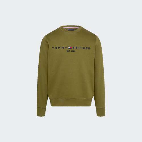 SWEATSHIRT TOMMY HILFIGER LOGO PUTTING GREEN