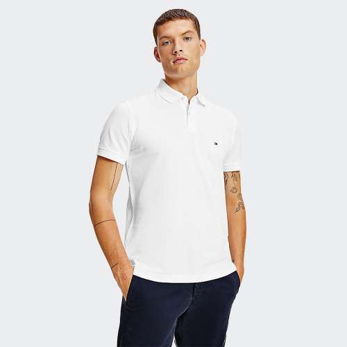 POLO TOMMY HILFIGER 1985 ESSENTIAL WHITE