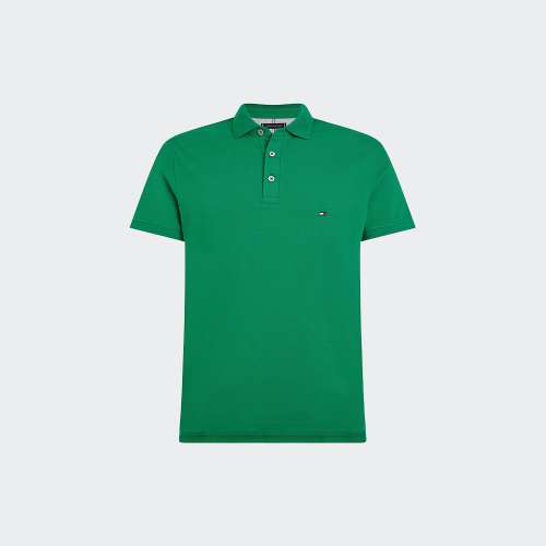 POLO TOMMY HILFIGER 1985 SLIM OLYMPIC GREEN
