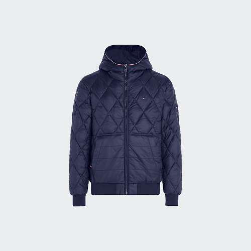 BLUSÃO TOMMY HILFIGER RECYCLED QUILTED DESERT SKY