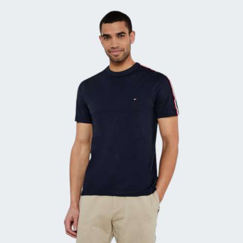 TSHIRT TOMMY HILFIGER STRIPE DESERT SKY