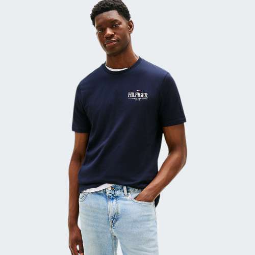 TSHIRT TOMMY HILFIGER STACK DESERT SKY
