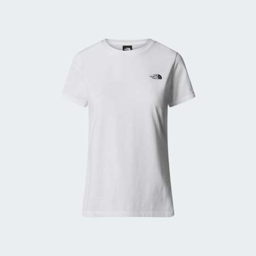 TSHIRT THE NORTH FACE  DOME SLIM WHITE