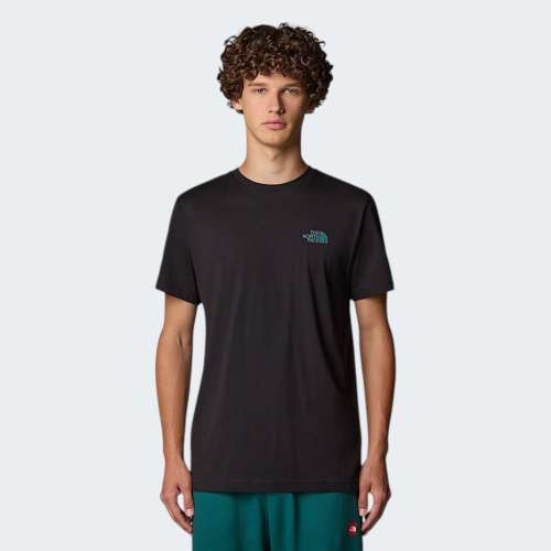 TSHIRT THE NORTH FACE BOX NSE WOODLAND GREEN/TNF BLACK