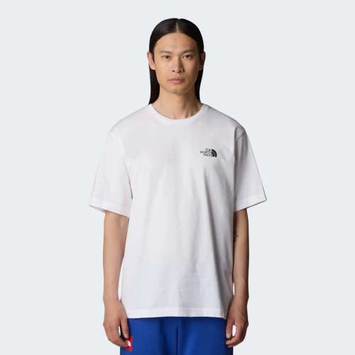 TSHIRT THE NORTH FACE MOUNTAIN SKETCH TNF WHITE