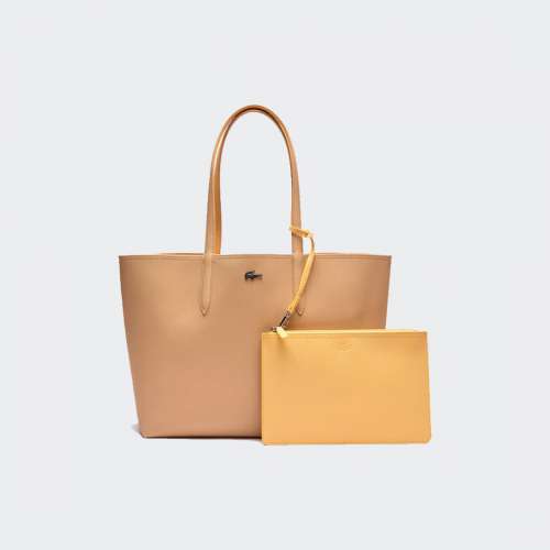 MALA LACOSTE SHOPPING NF2142AA CROSSAINT CORNSILK