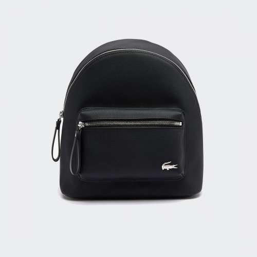 MOCHILA LACOSTE NF4372DB DAILY LIFESTYLE EXTERNAL POCKET BLACK